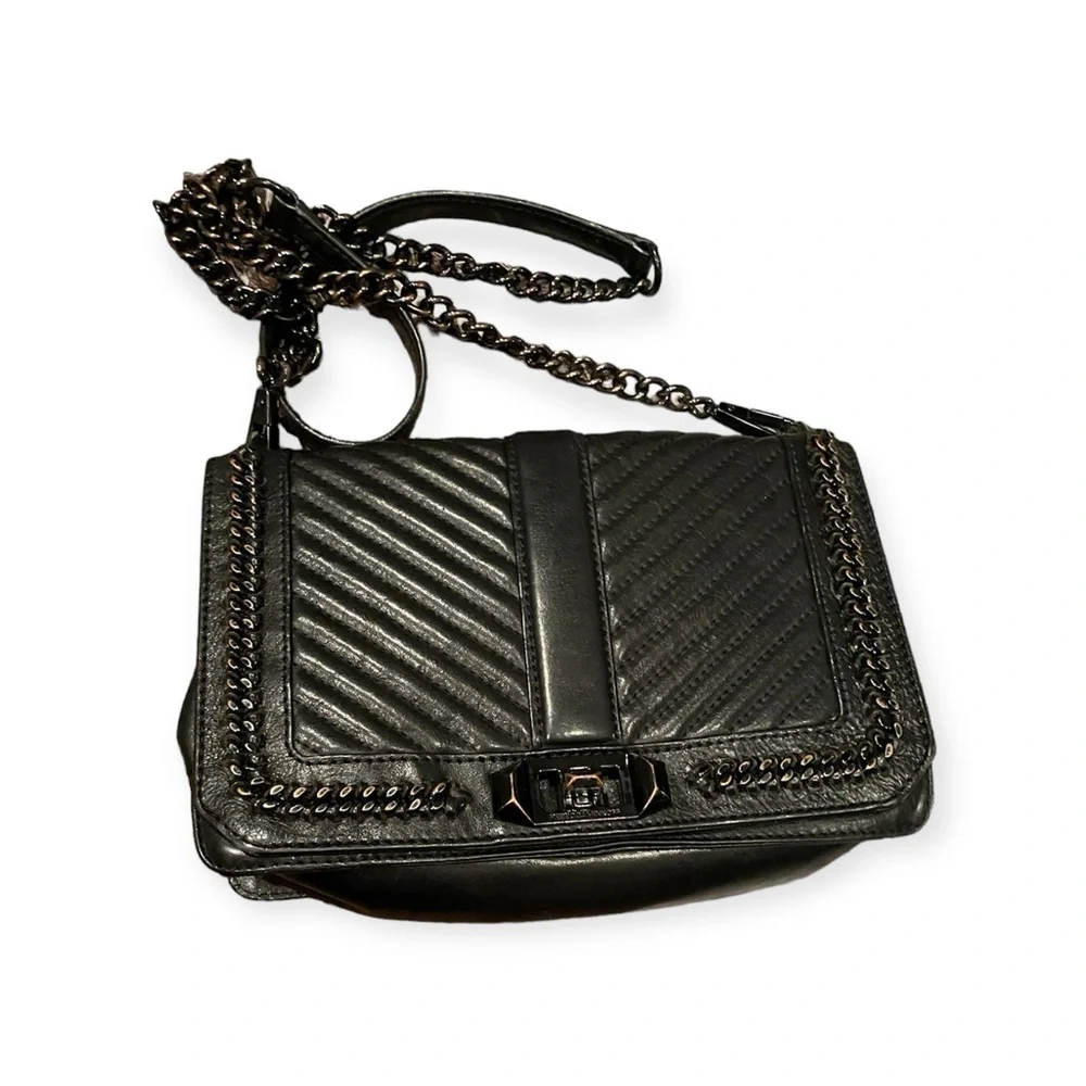 Rebecca Minkoff Chevron Quilted Crossbody Bag - Picture 2 of 7